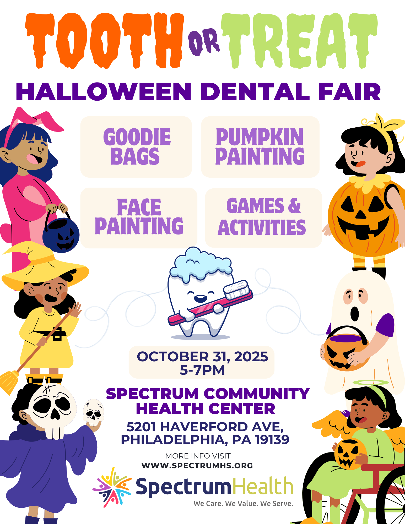 Tooth or Treat Halloween Dental Fair